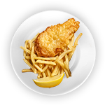 Breaded Fish & Chips 